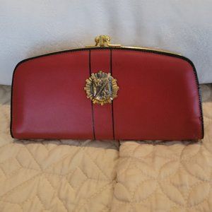 VINTAGE Baronet  BURGUNDY   WALLET